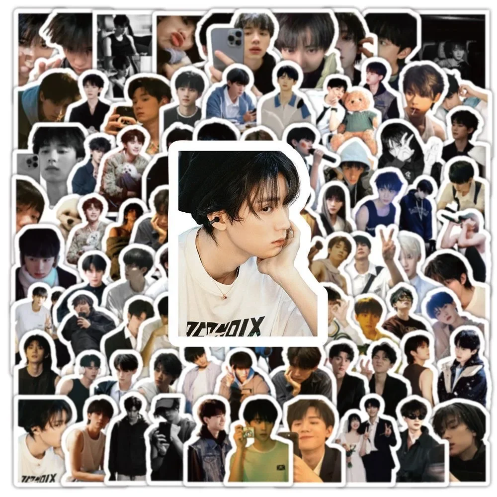 Zhou Yiran HD Poster Humanoid Stickers Hot TV Character Drama Stills Hand Account Materials Pad Computer Cellphone DIY 100PC/SET