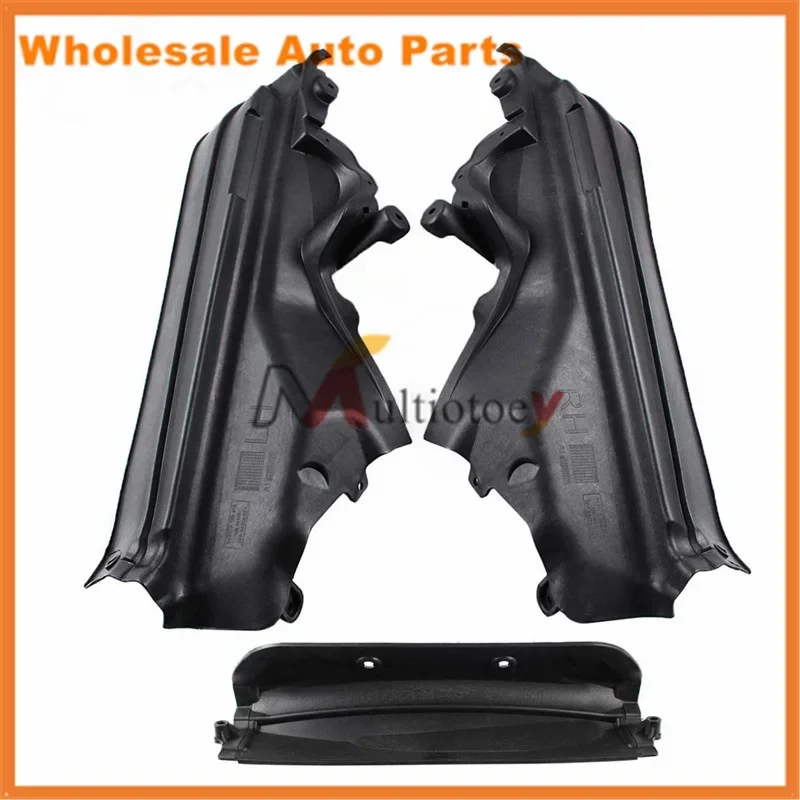 3Pcs/Set Car Engine Upper Compartment Partition Panel Set For BMW X5 X6 E70 E71 E72 51717169419 51717169420 51717169421
