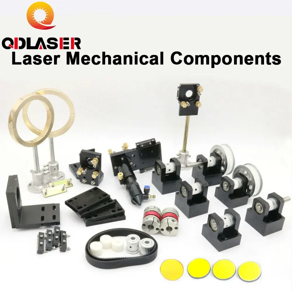 

QDLASER DIY Laser Mechanical Parts Metal Components With Lens Mirrors for CO2 Laser Engraving Cutting Machine