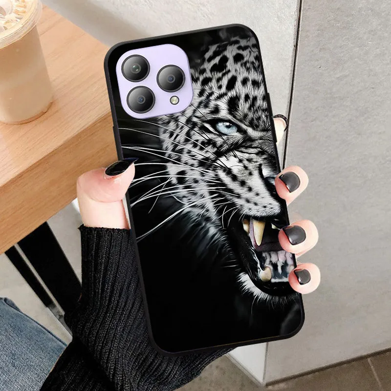 Sleek Black Silicone TPU Phone Case - Soft Protective Bumper Shell Cover