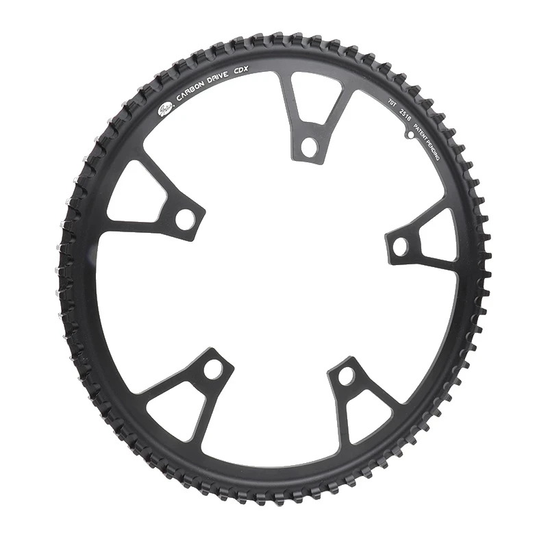 USA Gates Bicycle Sprockets Carbon Fiber Timing Belts Pulley Rubber V