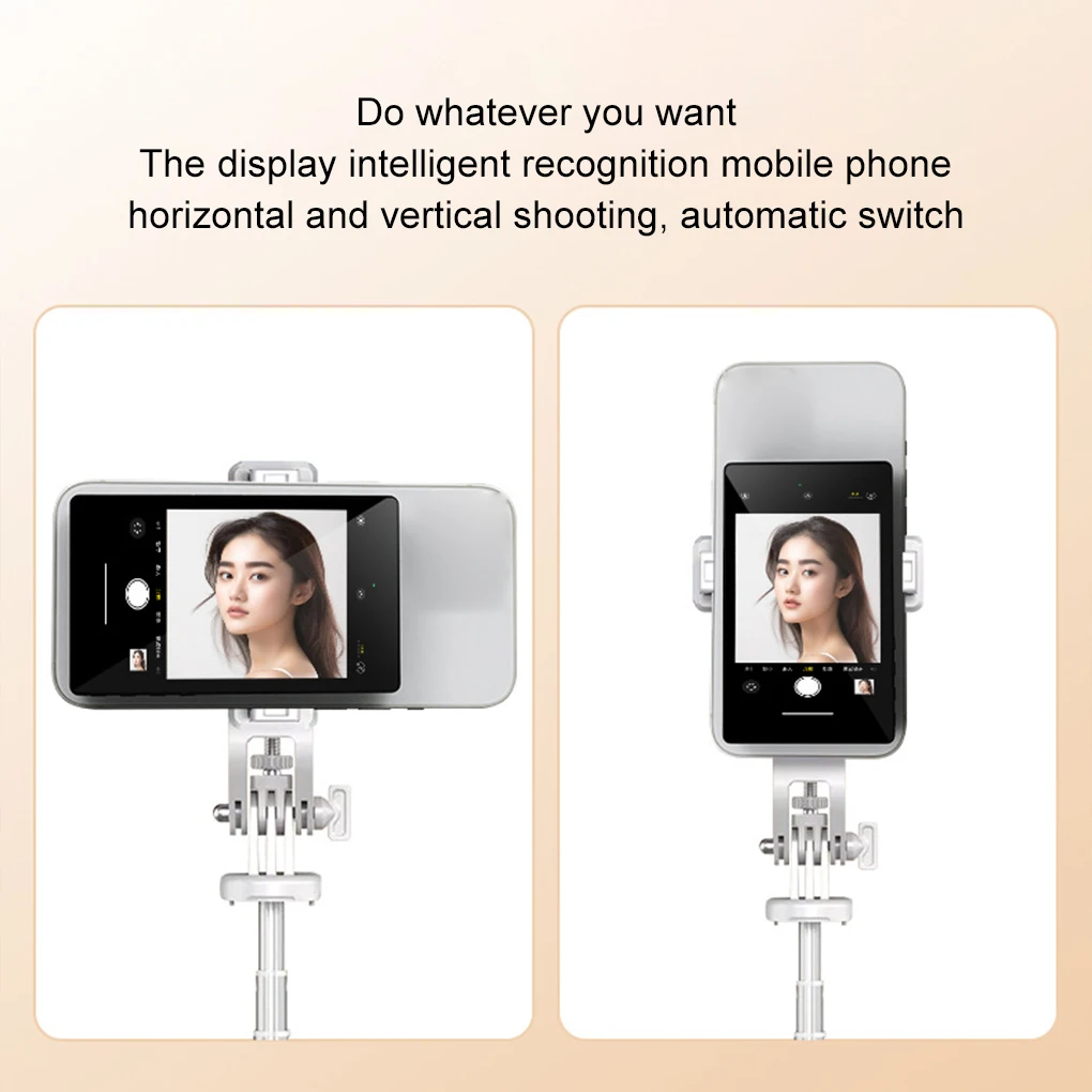 for Smartphone Rear Camera Magnetic Phone Selfie Monitor Screen for iPhone Android Wide Angle Shots Selfie Vlog Live Stream