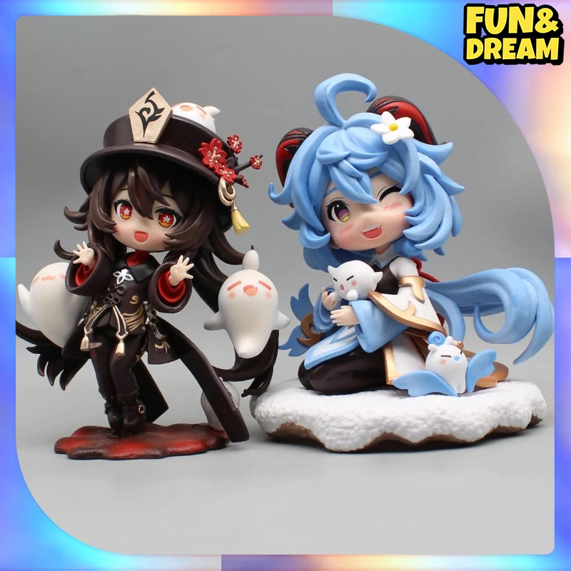 

Genshin Impact Anime Figure Ganyu Hutao Action Figurine Kawaii Children Toy 16cm Genshin Children Toys Decoration Birthday Gift