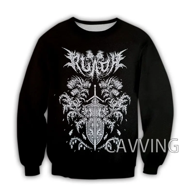 

New Fashion Women/Men's 3D Print RUADH Rock Crewneck Sweatshirts Harajuku Styles Tops Long Sleeve Sweatshirts
