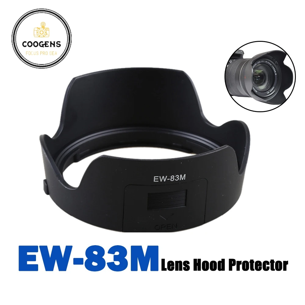 

EW-83M EW83M Flower Bayonet Lens Hood Protector for Canon EOS EF 24-105 F3.5-5.6 24-105mm f/3.5-5.6 IS STM Camera Accessories