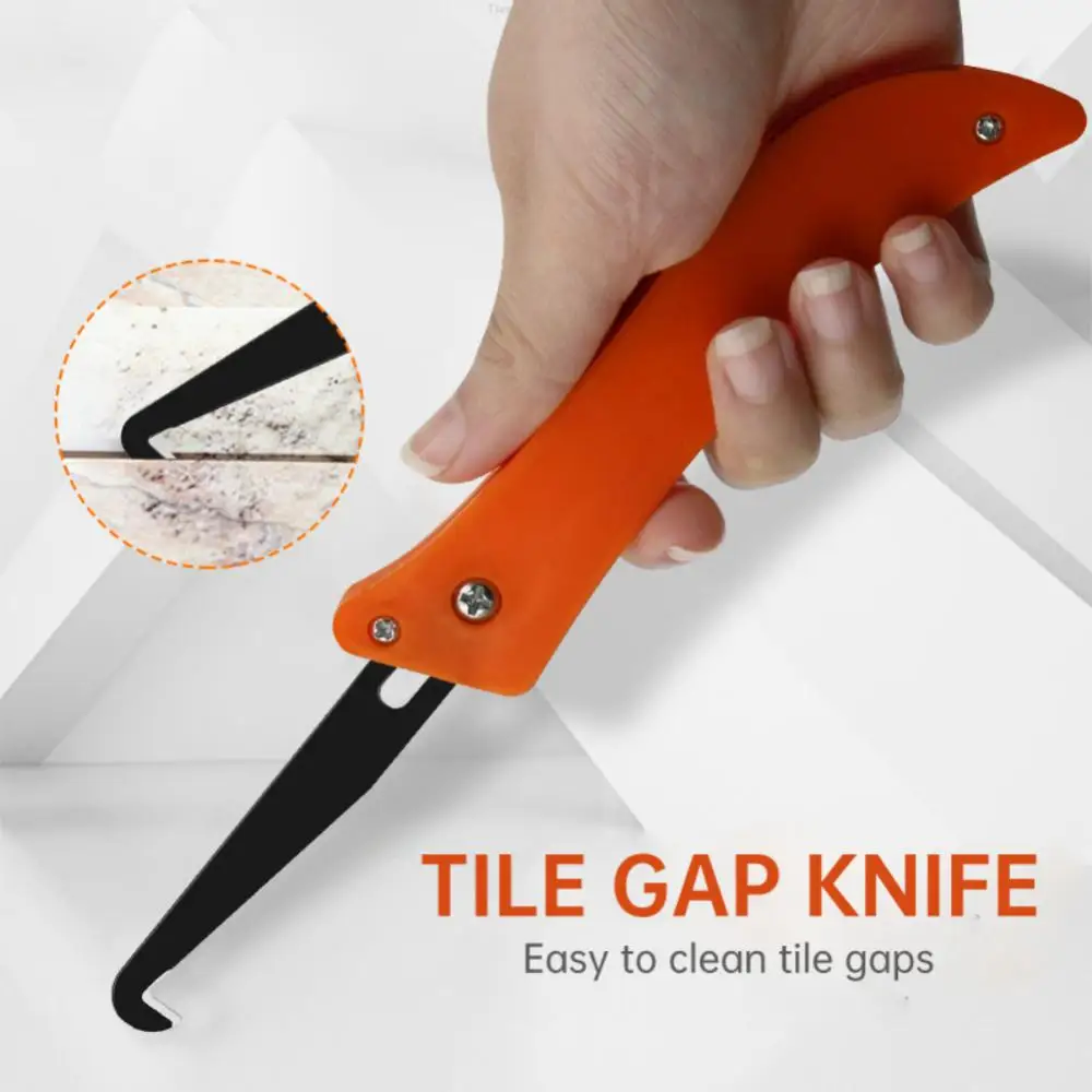 Floor Hook Knife Corner Folding Gap Drill Bit Wall Repair Tool Squeegee Basting Slotter Removal Tile Beauty Seam Cleaning Tool