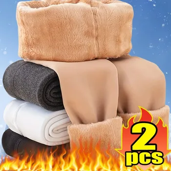 Fleece Lined Tights Women Winter Thermal Leggings Polar Skin Black Opaque Stockings Thick Warm Pantyhose Colorful Leg Warmers 1