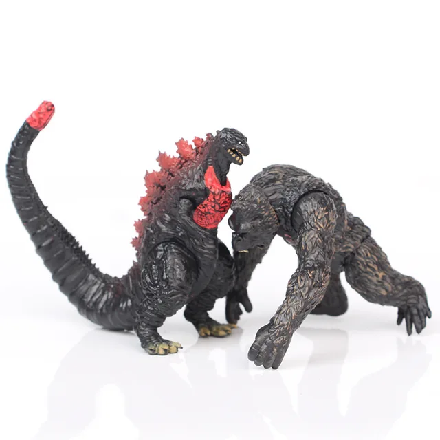 1 Piece of 8.5cm Godzilla VS Monster King Kong Doll Action Doll PVC Toy Handmade Model Violent Dinosaur Decoration Birthday Gift 2
