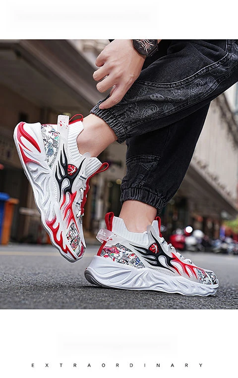 Tendenza scarpe sportive nuove per uomo autunno 2023 Scarpe versatili per ragazzi delle scuole medie leggere, resistenti e inodore_voghion.com
