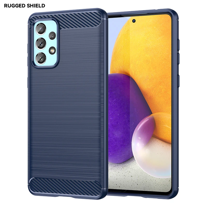 Gummi Kohle faser weiche TPU Silikon Rückseite für Samsung A52 A53 A73 A71 A51 A32 A23 A72 A10 A20 A50 A21s A31 A70 Telefon hülle – Detail 11