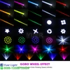 YUER Mini LED Moving Head 150W Beam Spot 18 Rotating Prisms Dmx Stage Effect Light Disco Dj Bar Wedding Club Music Party Indoor 5