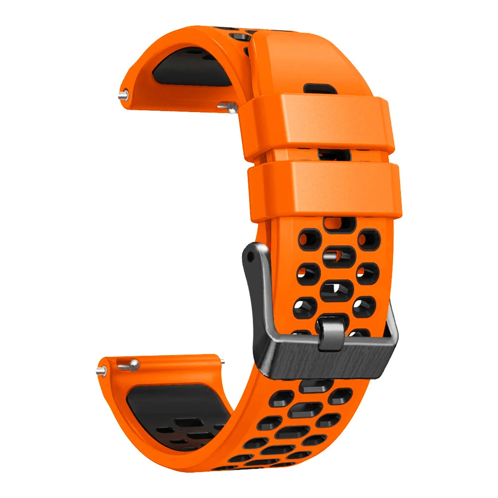 Premium 22mm Silicone Sport Watch Strap - Ocean Collection