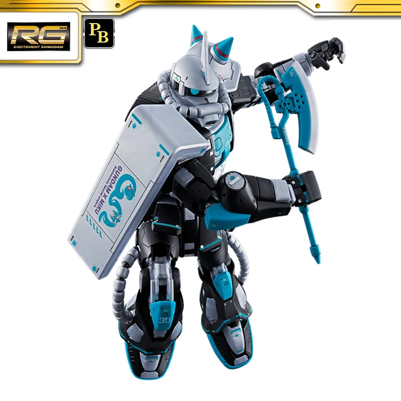 ロボット RG MS-06S ZAKU II [HATSUNE MIKU Ver.] New Release: P-Bandai RG 1/144 Gundam X Miku MS-06S Zaku II