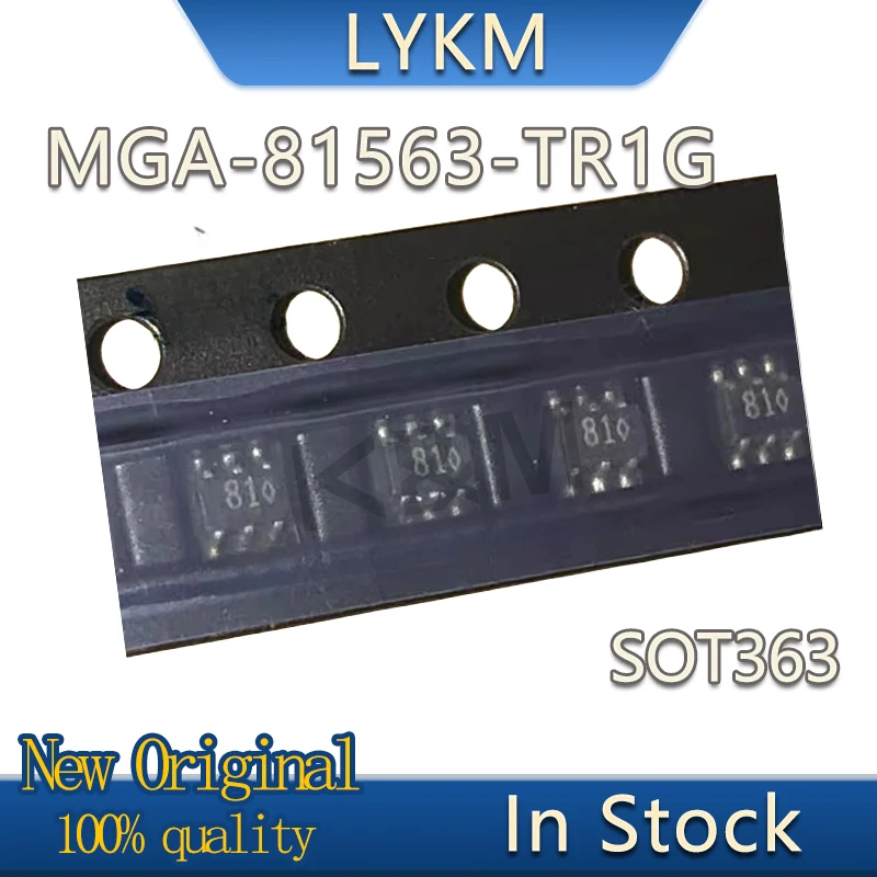 10/PCS New Original MGA-81563-TR1G silk screen 81 SOT-363