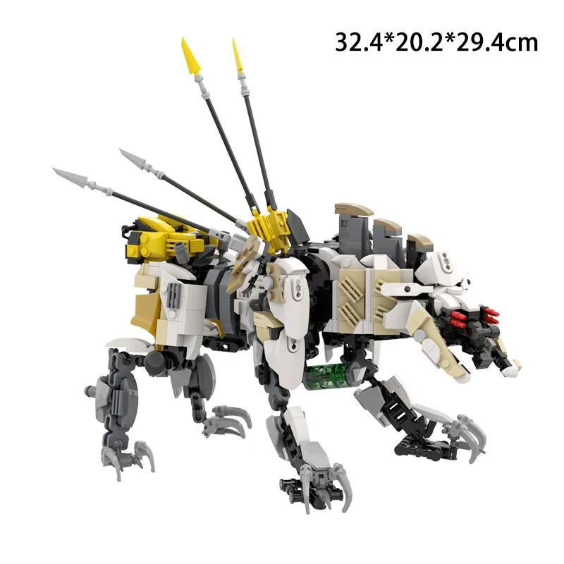 

Конструктор MOC Game Horizon Zero сборный монстр, игрушка-дракон, подарок для детей