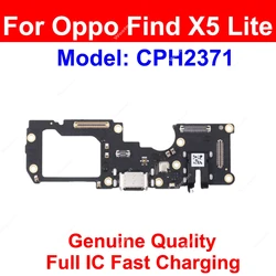 Enhanced USB Charging Dock Flex Cable and Port Connector (FindX5Lite - Full IC)