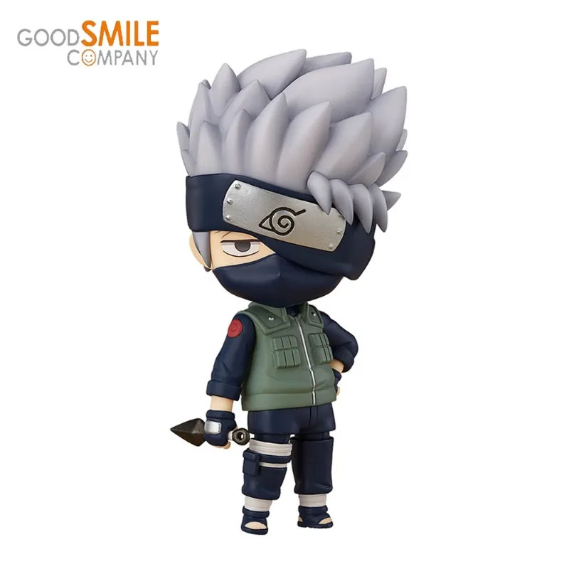 

Original Good Smile Version Naruto Hatake Kakashi Nendoroid No.724 Anime Action Figures Boxed Model Doll Collection Toy Gift