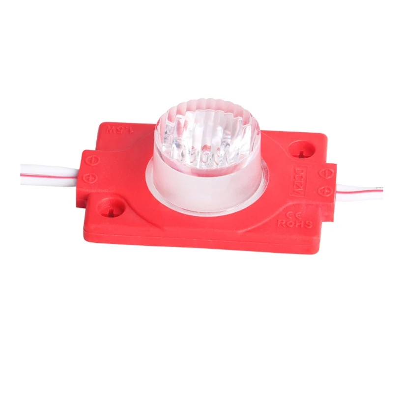 

1.5W LED Module injection lens 12V 24V 3030 Super Bright Advertising Light IP65 Waterproof Sign Backlight