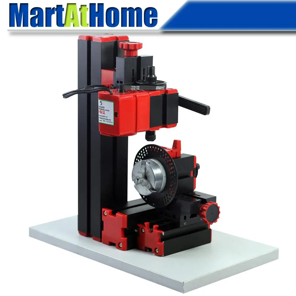 

24 Вт Z10002 Мини сверлильный станок с 3-кулачковой разделительной пластиной и Чаком 20000 ОБ/мин для хобби, науки образования, изготовление моделей