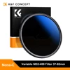 K&F CONCEPT ND2-ND400 Variable ND Filter Multi Coated 37/40.5/43/46/49/52/55/58/62/67/72/77/82mm