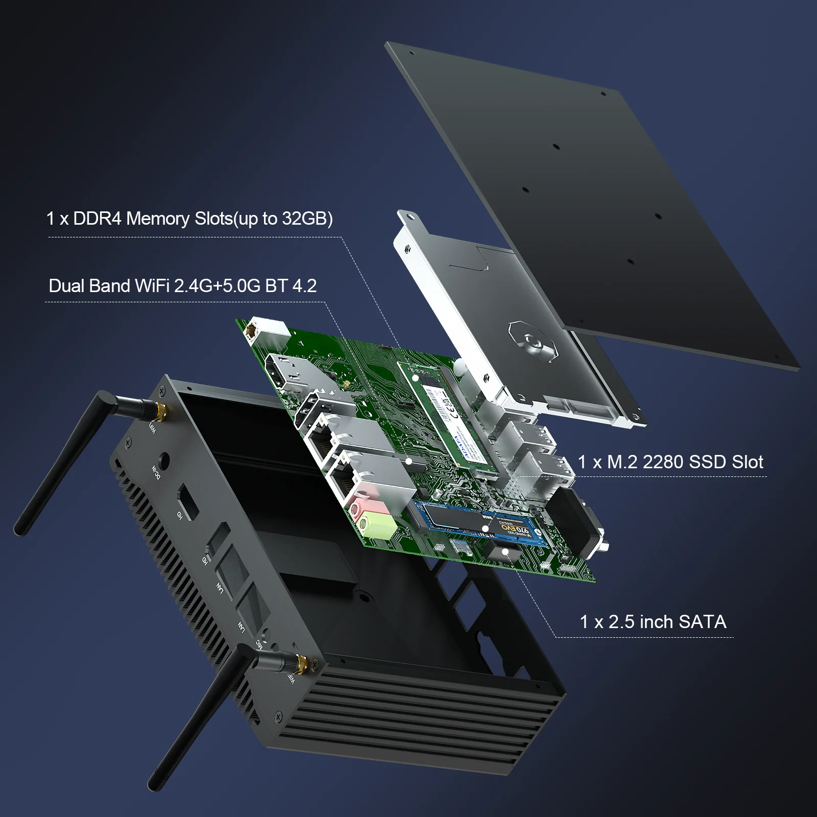 Рисунок 5 - 2023 HYSTOU встроенный мини-ПК