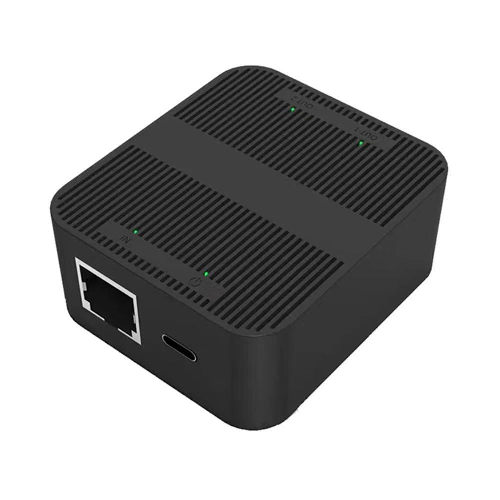 데스크탑 TV 박스용 외부 네트워크 스위치 분배기, RJ45 커넥터 커플러, 1-2 네트워크 스위치 선택기, 1000Mbps