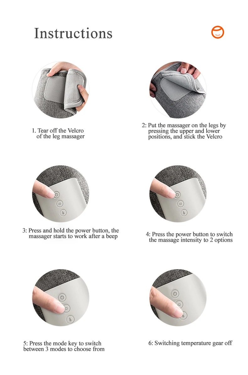 iKEEPFIT Calf Massager instruction