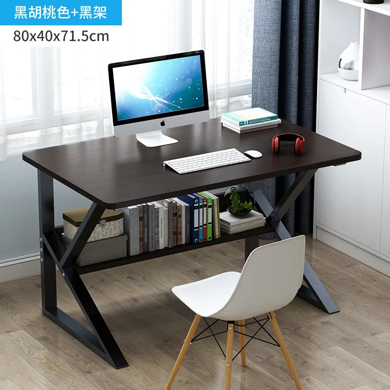 Desk Modern Home Computer Desk Office Table Primary School Student Writing Table Bedroom Learning 80x 40x71.5cm