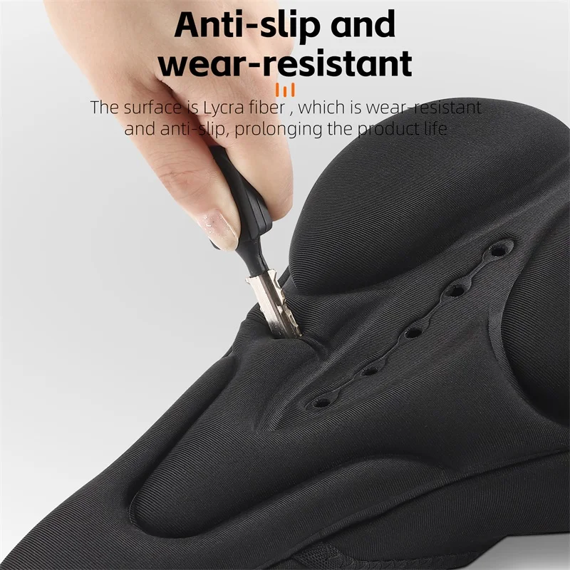 WEST BIKING MTB Comfortable Saddle Cover Light Breathable Seat Cover Soft Sponge Painless Bike Seat Cushion Rainproof bicycle saddle cover,bicycle seat cover,bicycle seat cushion,bike riding cushion