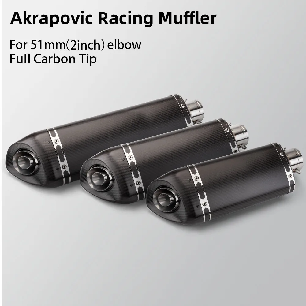 Tubo Di Scarico Modificato Per Moto Z400 R3 Cbr650 Mt09 K165 Scarico In Fibra Di Carbonio Modificato Con Sezione Posteriore Universale Per Akrapovic