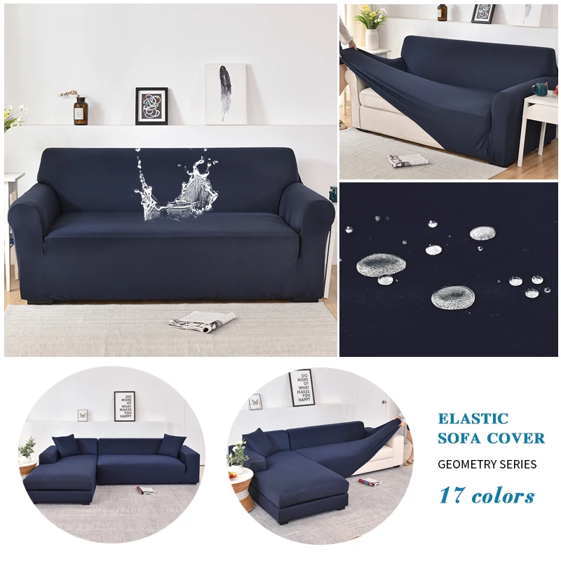 Waterproof Sofa Slipcover Anti Slip Stretch Sofa Covers for Living Room Furniture Protector Couch Cover Pets Dogs Friendly 1pc 4