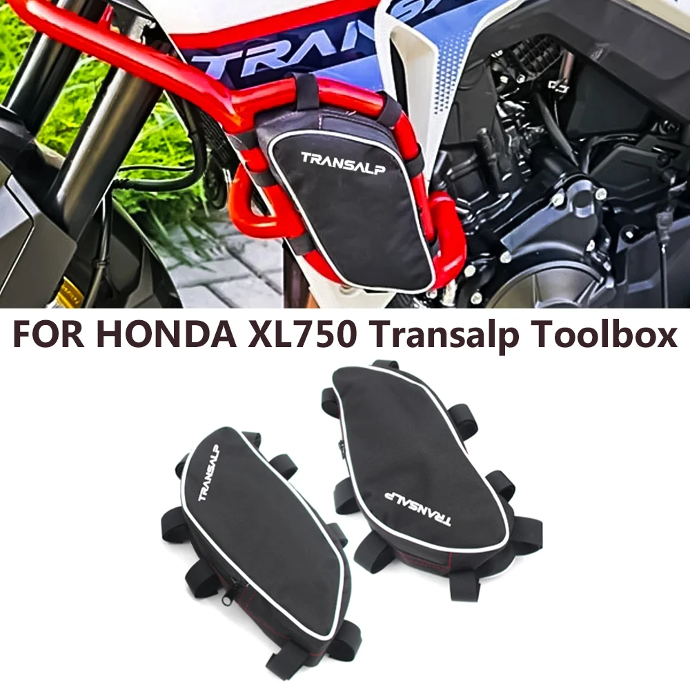 

For Honda XL 750Transalp XL750 Transalp Original Bumper Waterproof Bag Motorcycle Bumper Tool Bag Repair Tool Placement Bag