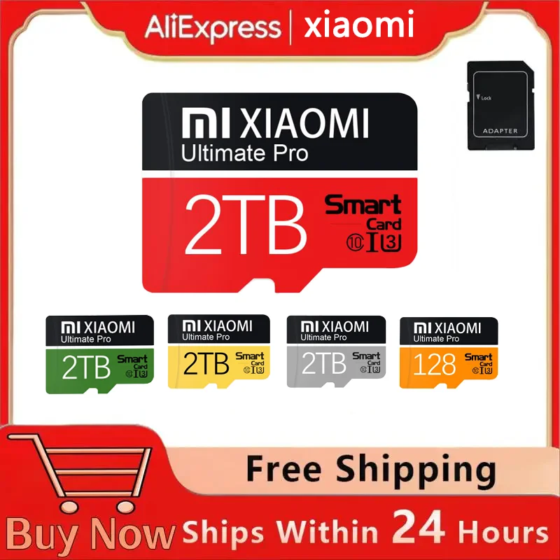 Xiaomi Micro Memory Card Ad Alta Velocità Sd Flash Card 128Gb A2 4K Hd 1Tb Mini Tf Sd Card Per Fotocamera Dji Nintendo Switch Tf Sd Card