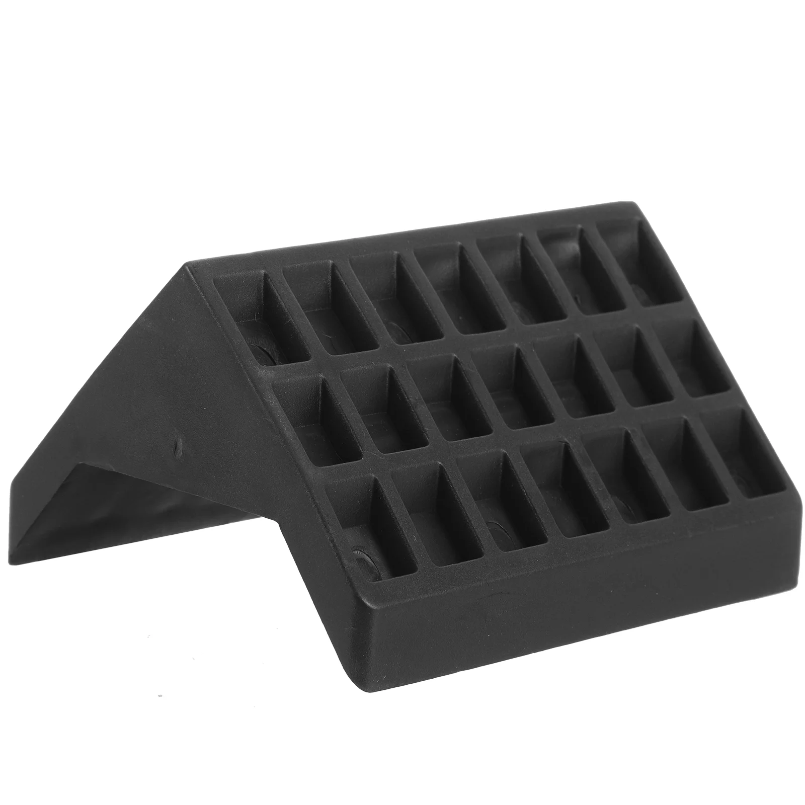 

Indoor Table Tennis Plastic Accessories Packaging Corner Protector (black) -pong Guard