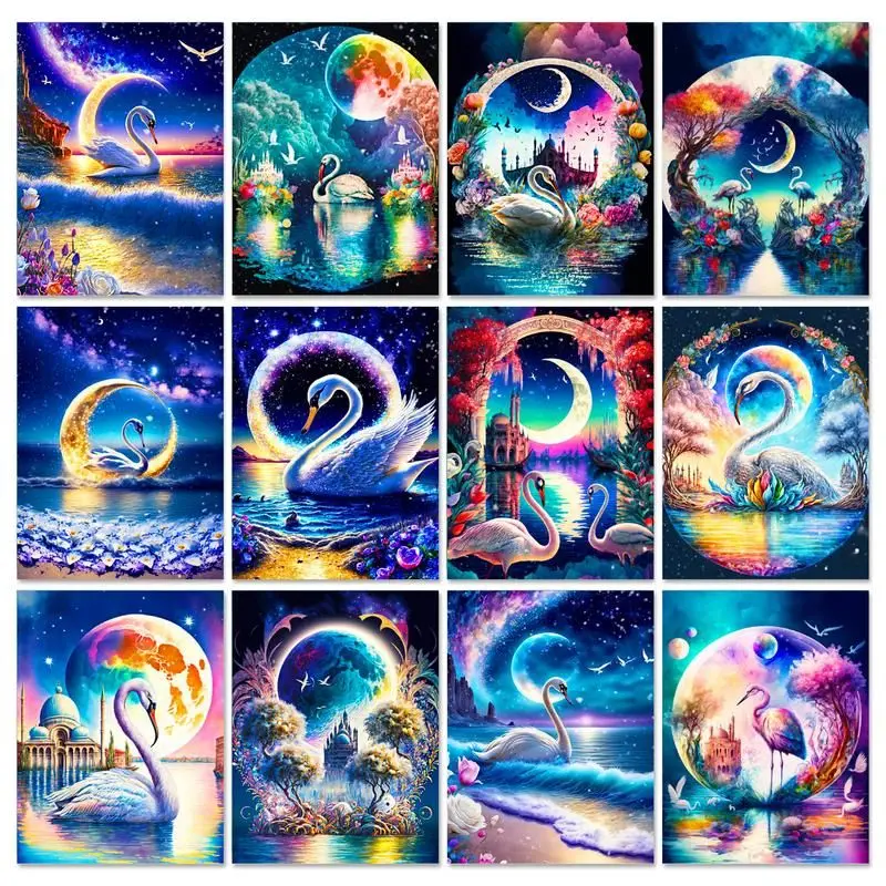 GATYZTORY Decorative Painting By Numbers Harbor Landscape Pictures Paint  For Adults Kids Paint Kit Handicrafts On Canvas Gift - AliExpress