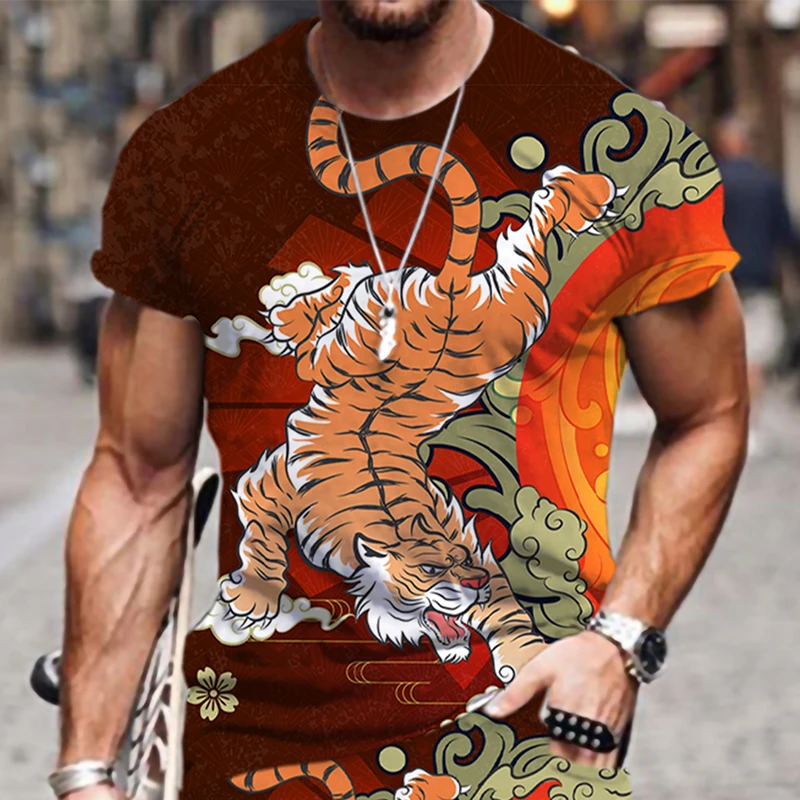 

Loose Men's T-shirts Clothes Fashion Cool Short Sleeve Style Male Funny Tees Harajuku Hip Hop Tops Oversized O-Neck Casual Women
