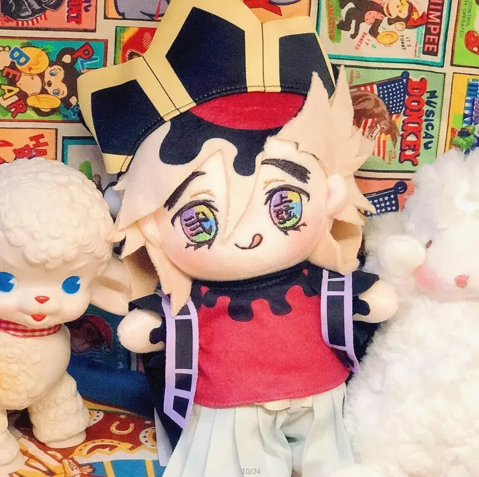 

Anime Demon Douma 20cm Body Plush Stuffed Clothes Costume Suit Cosplay Plushie Cute Gift Plushie Props