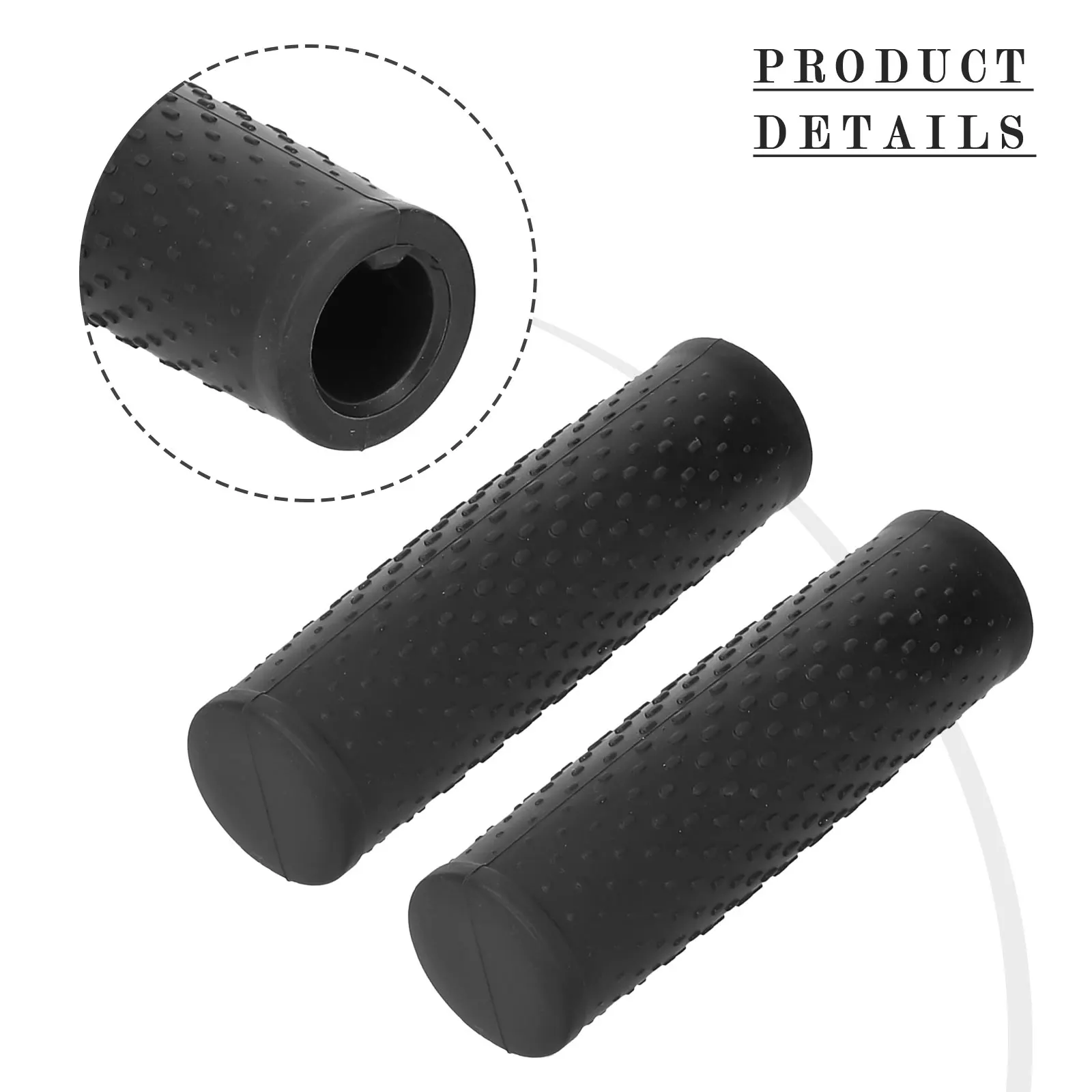 

1 Pair Hand Handle Non-Slip Handle Cover For M365/Pro/1s Electric Scooter Accessories 12x3.5cm Black/Gray/Red/Blue