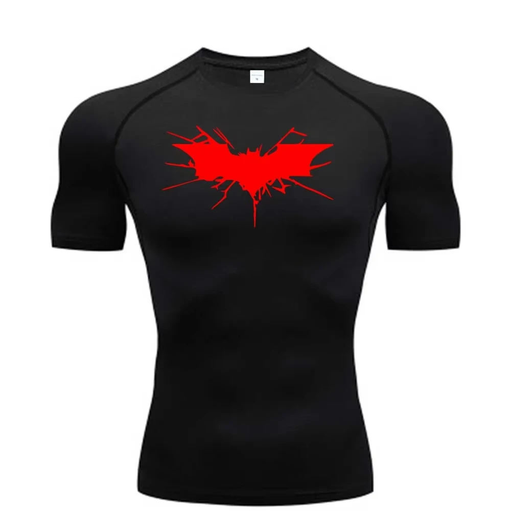Art Bat compression shirt Men's sprint Step T-shirt Fitness Sport top Quick dry Fitness Sportswear Bodybuilding clothing RL00101 2