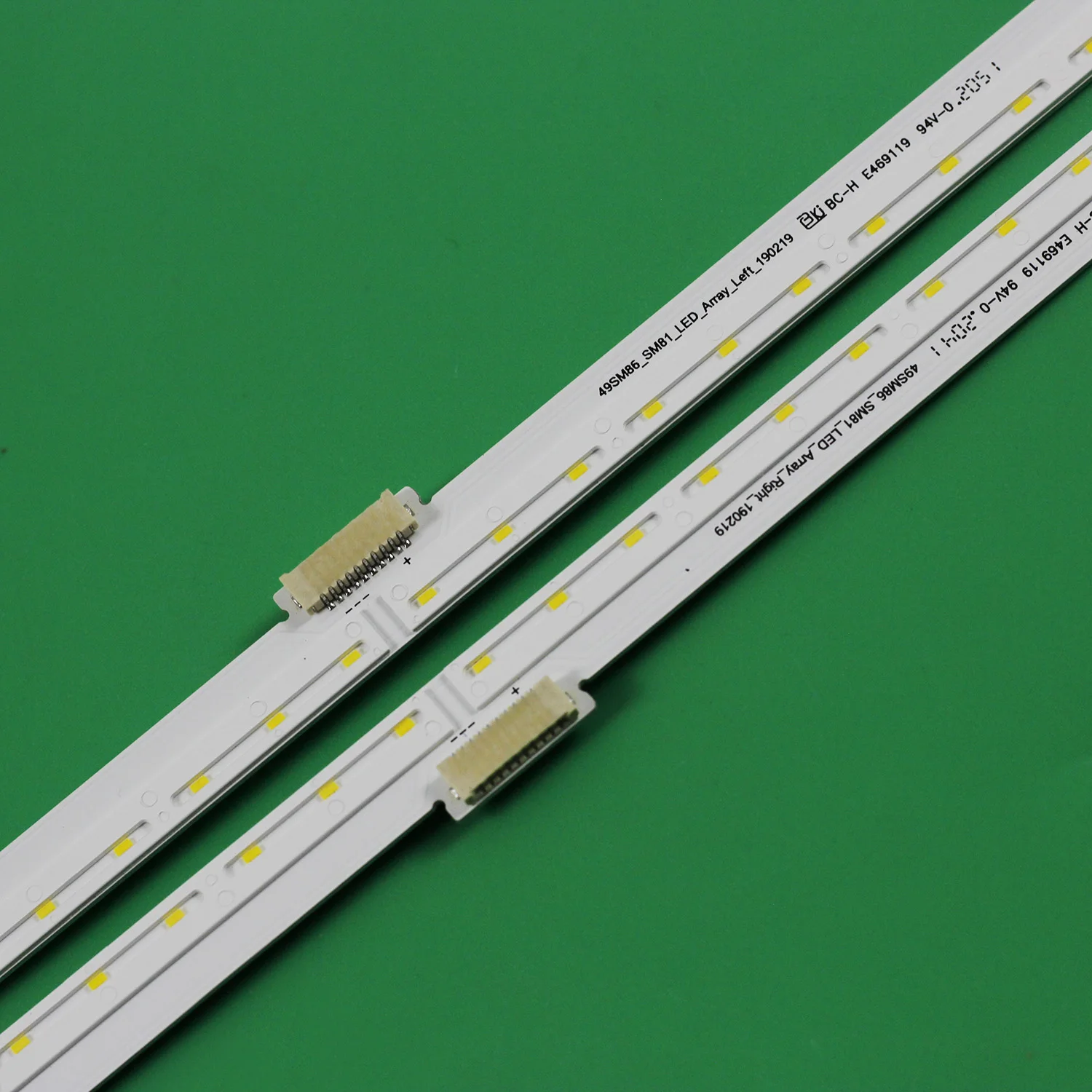 LED Ʈ Ʈ 60LED LG 49NANO816NA 49NANO866NA HC490EQH-SLXA3-2141 EAJ65653301 LG 49SM86_SM81_LED_ARRAY_RIGHT LEFT