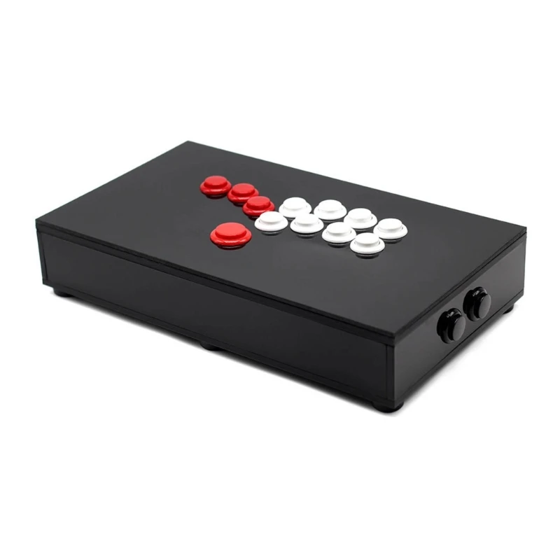 

Game Handle Game Controller Gaming Accessories All Buttons Hitbox Style Arcade Joystick Fight Stick Gamepad for PC Black 40GE