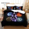 2025 New Avatar the last airbender Bedding Set Single Twin Full Queen King Size Bed Set Aldult Kid Bedroom 3D Anime Bed Sheet Se 3