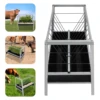 19463-d37deb.jpg 100*65*85cm Livestock Feed Trough 2 in 1 Grain Hay Iron Steel Feeder for Goats Sheep Large Capacity Feed Trough