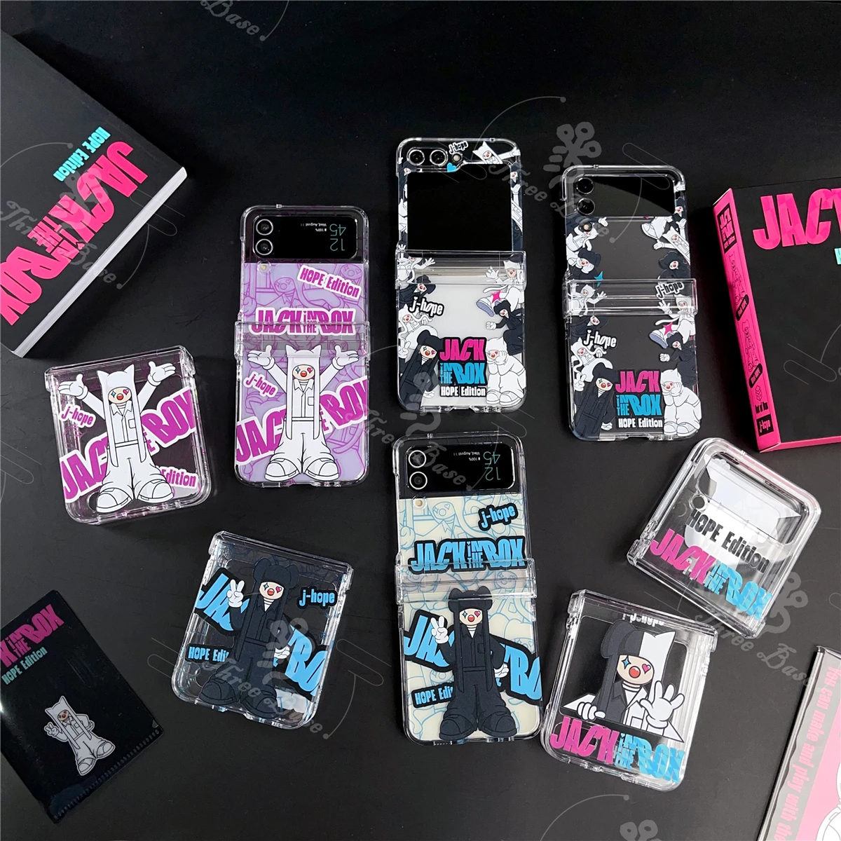 アイドル skzoo cover custom pack galaxy Zflip4 Stray kids Skzoo Galaxy Z-flip case collection - Wolfchan