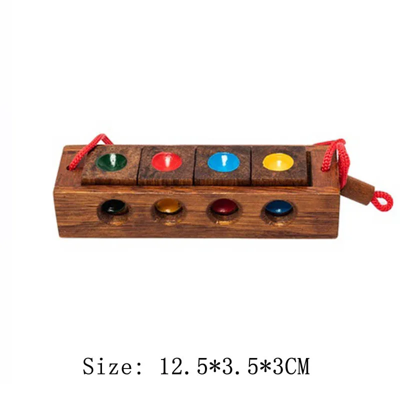 Wooden 3D Brain Teaser Puzzle - Montessori Educational Toy