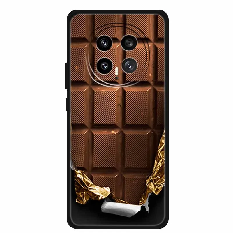 Shockproof Black Silicone Phone Case - Soft and Durable Back Cover