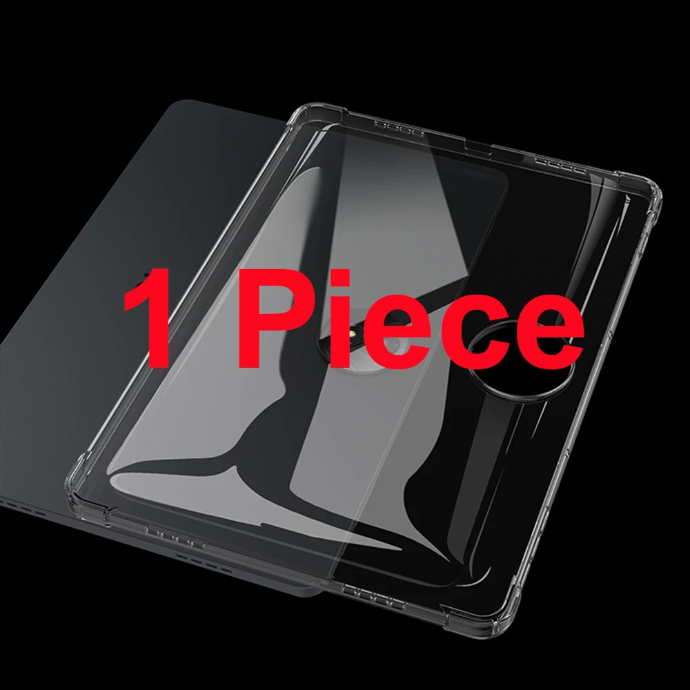 Crystal Clear Ultra-Slim Shockproof Transparent TPU Tablet Case