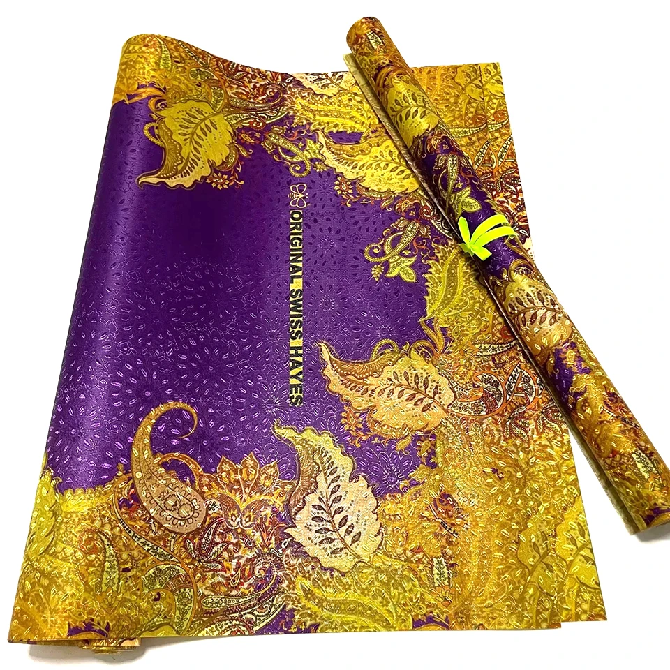 Premium Aso Oke Auto Gele Kopfbedeckung, 2er-Pack nigerianische Kopfkrawatte mit passendem Schal, traditioneller afrikanischer Kopfbedeckungsstoff TX-3-14 – Detail 3
