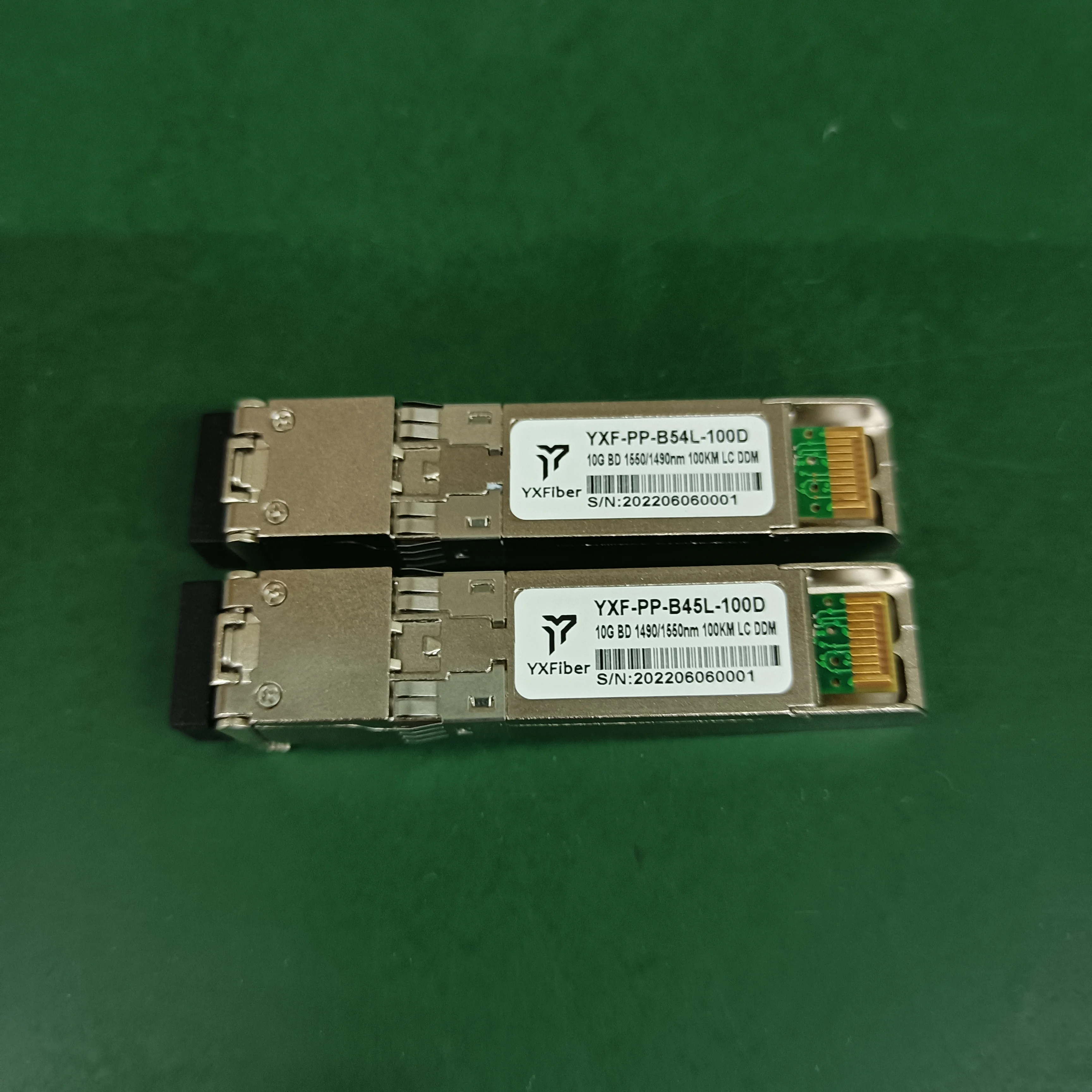 

SFF-8472 SFP+ 10Gb BIDI 100km ZR 1490nm/1550nm SM Optical Fiber Transceiver Module For High-speed Storage Area Networks