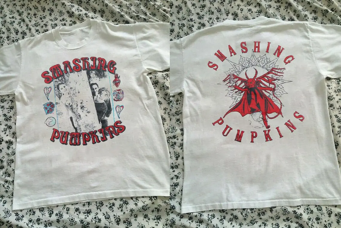 1990S Smashing Pumpkins Mission To Mars T-Shirt Smashing